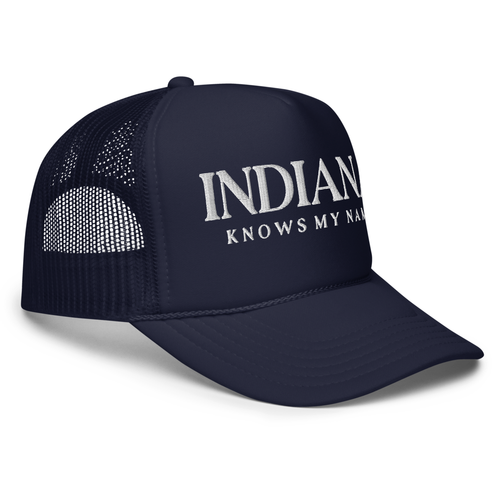 Indiana Knows My Name Hat Side